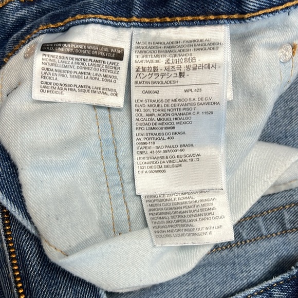 Men’s  505™ Regular Straight Fit Non-Stretch Jeans 34x34 - Picture 6 of 6